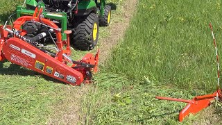 Sickle Bar Mower for Subcompact Tractor [upl. by Eugnimod]