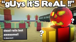 The FUNNIEST FAKE Roblox Dead Rails Copies [upl. by Martelle]