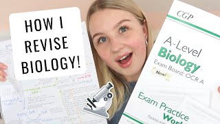 HOW I REVISE a level biology [upl. by Marlowe]