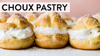 How to Make Choux Pastry Pâte à Choux  Sallys Baking Recipes [upl. by Nnylram]