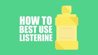 How to use Mouthwash Effectively  LISTERINE® Mouthwash [upl. by Alrahc3]