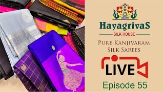 Silk Saree Shopping with Hayagrivas Silk House Pure Kanjivaram Sarees within Rs 15000 [upl. by Yrreg]