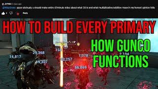 How To Mod in Warframe Primary Weapons [upl. by Ymled]