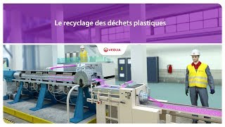 Le recyclage des déchets plastiques  Veolia [upl. by Atsahc]