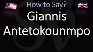 How to Pronounce Giannis Antetokounmpo CORRECTLY [upl. by Fiorenza]