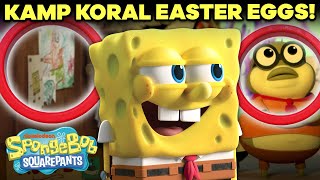 Kamp Koral Easter Eggs  Callbacks 🏕  SpongeBob [upl. by Christin561]