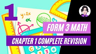 PT3 KSSM Mathematics Form 3 Indices Chapter 1 Complete Revision [upl. by Marcelline]