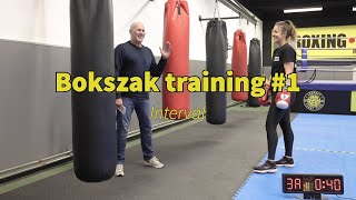 Bokszaktraining 1 [upl. by Attiuqahs]