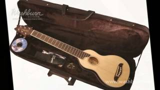 Washburn RO10 Rover Travel Acoustic Guitar Demo [upl. by Assirrac]