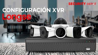 Cómo configurar Grabador CCTV Compatible con Hikvision y Dahua  Longse XVR  DVR  SECURITY DEPOT [upl. by Llerdnod]