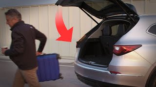 2022 MDX – How To Use The Tailgate With Walk Away Close [upl. by Orpah]