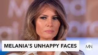 All Of Melania Trumps Unhappy Faces [upl. by Meagan]