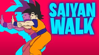 The Saiyan Walk Official MUSIC VIDEO [upl. by Attirb]