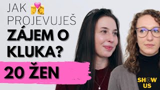 JAK BALÍŠ KLUKA  4 otázky pro 20 žen  I ShowUs [upl. by Aivatahs]