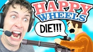 MINIGUN  Happy Wheels [upl. by Nyletak518]