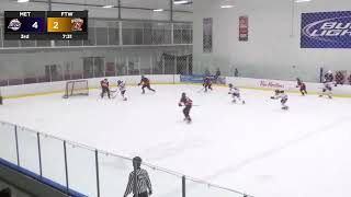 Metro at FW Spacemen  USPHL Hockey Elite [upl. by Brent281]