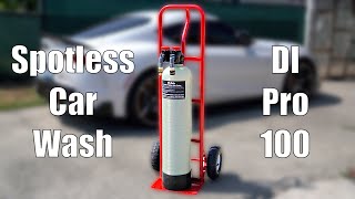 Spotless Car Wash Deionized Water System  RVMods DI Pro 100 Compact [upl. by Anabahs]