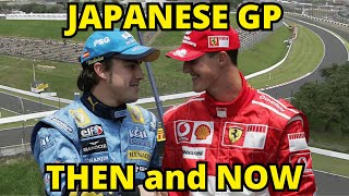 F1 Suzuka Circuit Japanese GP History [upl. by Auhel425]