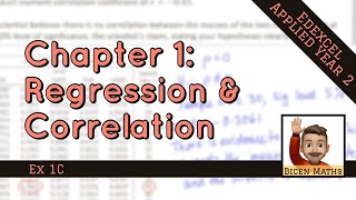 Regression amp Correlation 4 • Hypothesis Tests • Stats2 Ex1C • 🎲 [upl. by Alfredo]