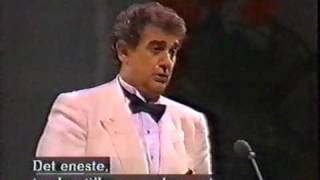 Placido Domingo sings E lucevan le stelle [upl. by Anad]