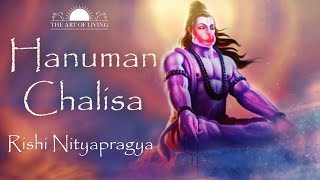 Hanuman Chalisa  Rishi Nityapragya  Hanuman Jayanti Special [upl. by Rolo]