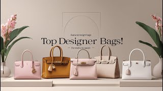 If I Was Starting My Luxury Handbag Collection Anew Top 5 Picks  Sydney White [upl. by Bayly]