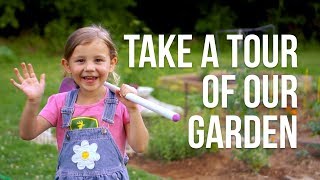 Gardening with Kids  The Garden Tour [upl. by Werby]