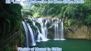 75 Minutes of Mozart 528hz [upl. by Prochoras618]