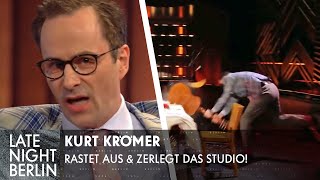 Kurt Krömer rastet aus und zerlegt das Studio  Late Night Berlin  ProSieben [upl. by Anes]