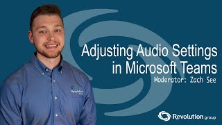 Adjusting Audio Settings in Microsoft Teams [upl. by Syman]