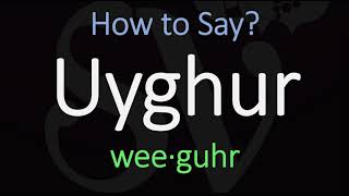 How to Pronounce Uyghur CORRECTLY Meaning amp Pronunciation [upl. by Utter]