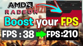 AMD Radeon settings for gaming amp best warzone settings in 2021 boost fps  fix lag warzone so easy [upl. by Alvarez]