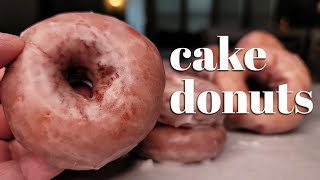 Homemade Cake Donuts [upl. by Gnouhc]