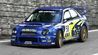 Subaru Impreza WRC2001 S7 Sound  Starts Accelerations amp More [upl. by Ennayk]