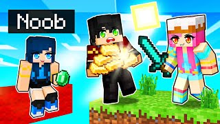 Taking OVER Minecraft Bedwars as NOOB [upl. by Torrey]