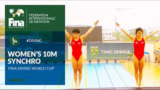 Legendary Diving World Cup Moments 2016  Women 10m Synchro Final [upl. by Catton]