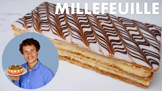 RECETTE DU MILLEFEUILLE  CAP pâtisserie [upl. by Isidor]