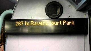 267 to Ravenscourt Park Short Journey [upl. by Dynah]