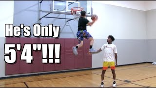 54quot Dunker Andrew McFly Can WINDMILL  Tyler Currie Elijah Bonds [upl. by Dutch]