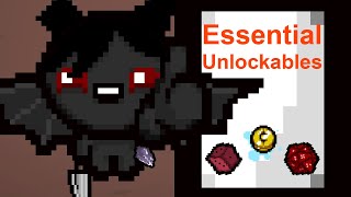 Essential Unlockables  The Complete Guide The Binding of Isaac Afterbirth [upl. by Ellevart691]