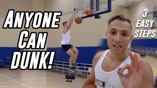 How to Jump Higher amp DUNK 3 Simple Steps  510quot Dunker Motivation [upl. by Mandi896]