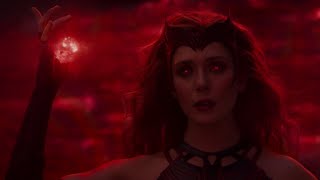 Scarlet Witch Powers Scenes  Avengers Captain America and WandaVision [upl. by Anivla780]