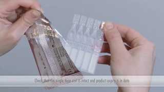 How to use unit dose eye drops [upl. by Anniahs211]