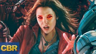 Most Powerful Scarlet Witch Moments In The MCU [upl. by Esile]