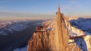 Sunset around the Aiguille du Midi [upl. by Aduh744]