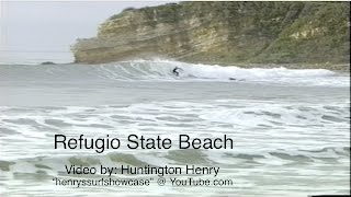 quotRefugio State Beachquot 36 feet good  surfing [upl. by Ahsan]