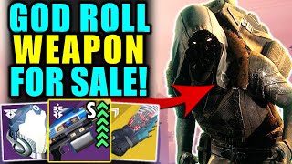 Destiny 2 GOD ROLL WEAPON FOR SALE  Xur Location amp Inventory Mar 15  18 [upl. by Drawoh]