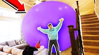 WORLDS BIGGEST BALLOON CHALLENGE 40 FT [upl. by Neruat]