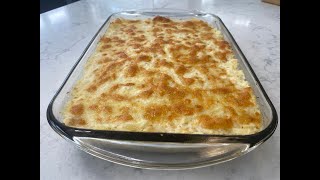 Bacalhau com Natas  Portuguese Baked Codfish with Cream [upl. by Loughlin]