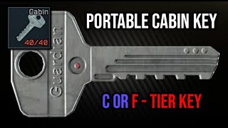 Portable Cabin Key  Guide  Escape from Tarkov [upl. by Cinnamon101]